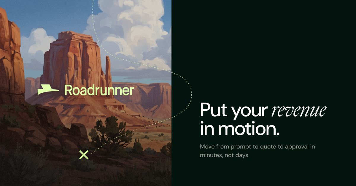 Roadrunner's website preview